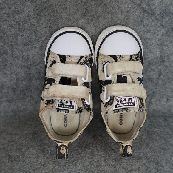 Converse Shoes Infant 8 Sneakers Chuck Taylor All Star Easy On Animal Print Kids - Picture 7 of 13